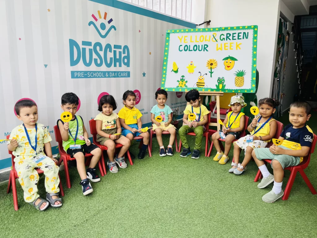 Children sitting at the Best Daycare Ruchi Khand