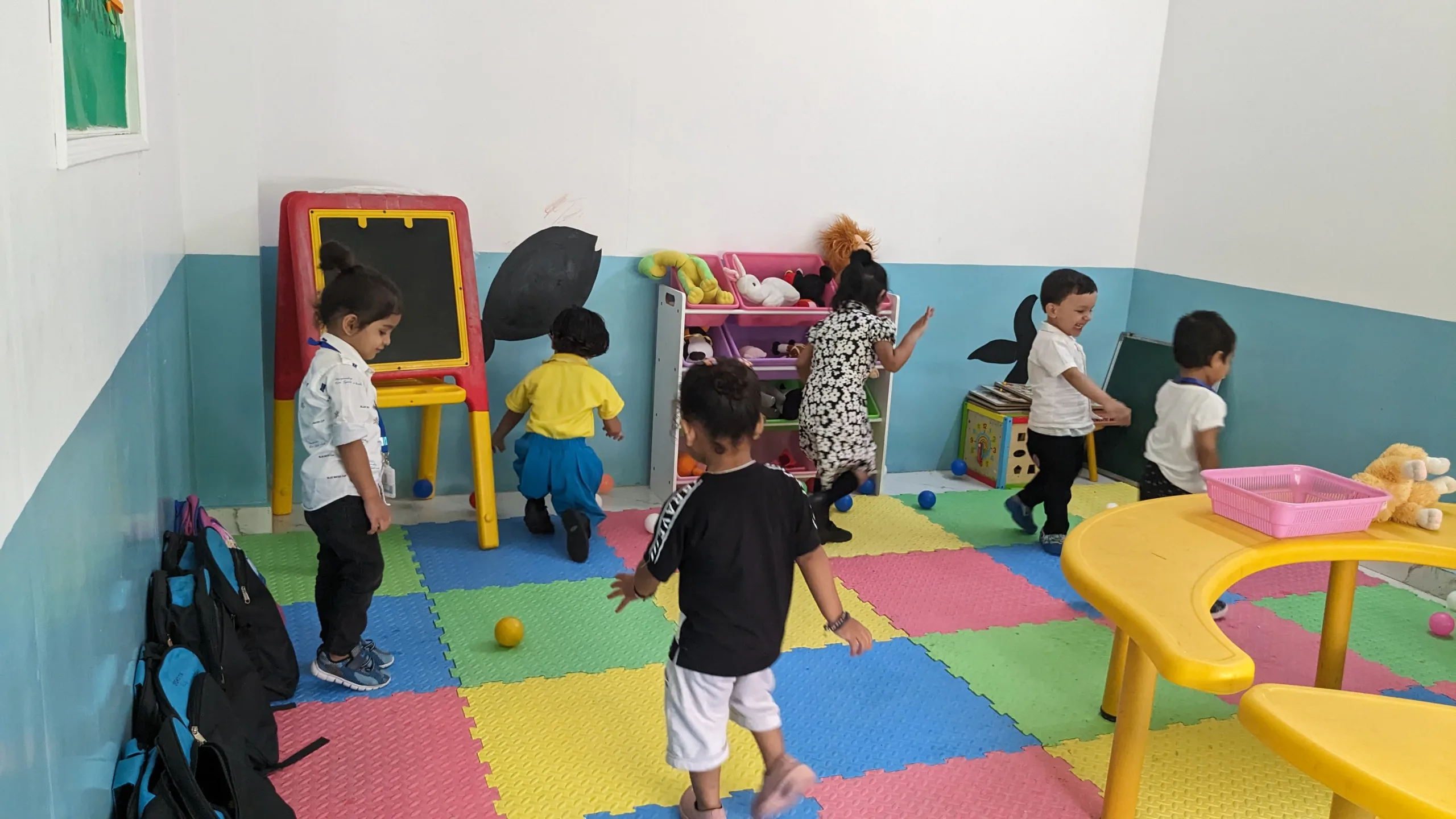 Our children playing for Physical development